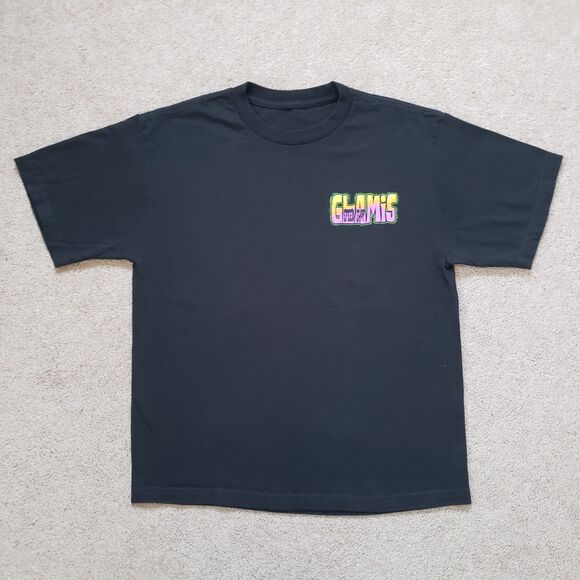 Glamis Speed Shop Rat Fink Sz XS-S Unisex Double Side Black T-Shirt Motorcycle - Picture 3 of 6